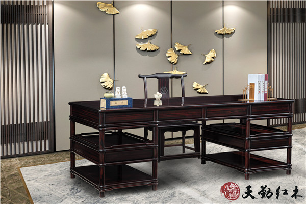 天勤紅木，條紋烏木家具